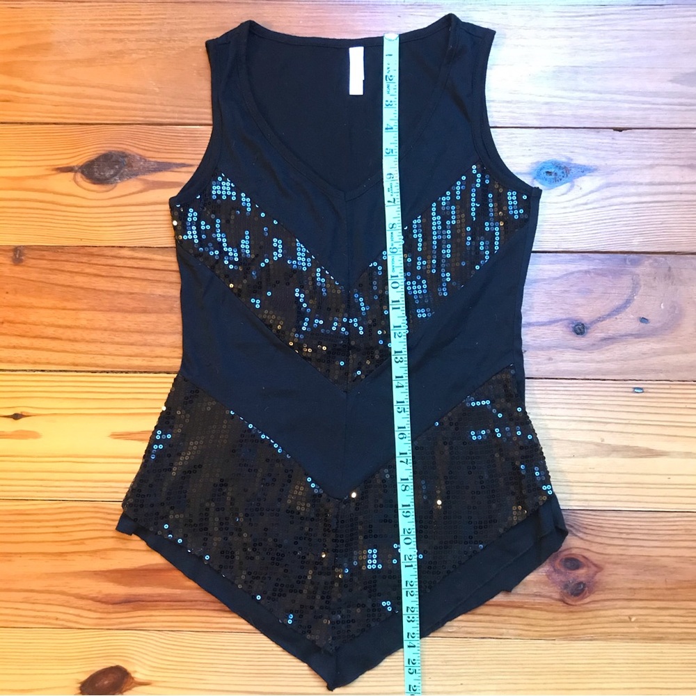 Bundle of Stars Dance Wear Sequin Red Black Dance Tops, NWT, S - Picture 14 of 16